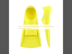 Otwarte palce silikonowe nurkowe płetwy pływające do nurkowania